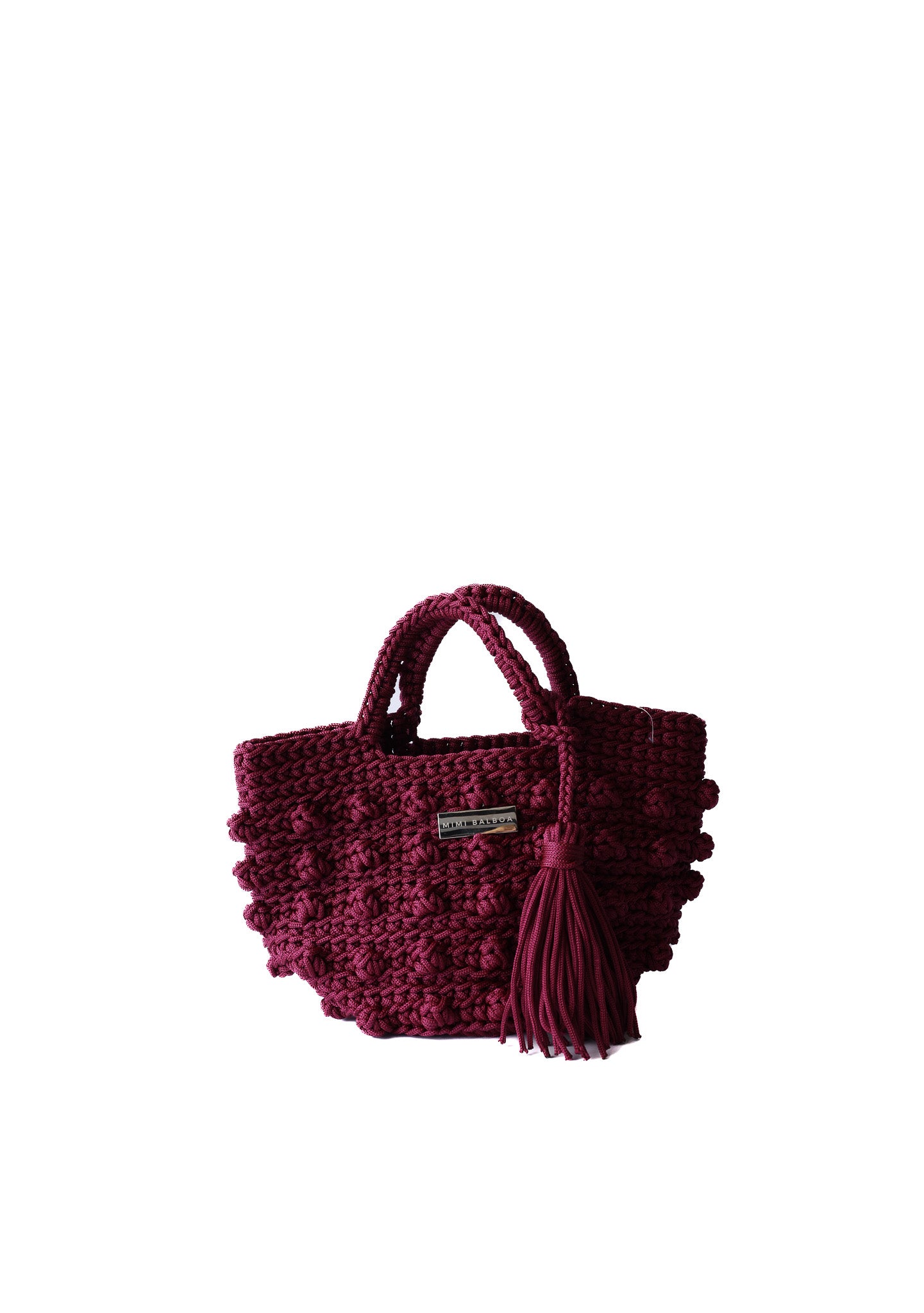 Mimi Balboa Bordeaux Evening Bag