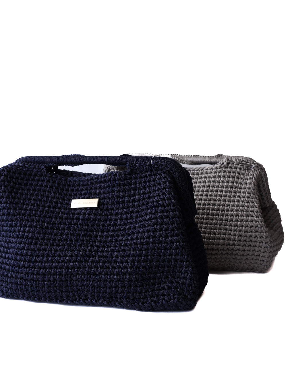 Mimi Balboa Handcrafted Clutch – Available in Black, Navy, Silver, Camel and Olive