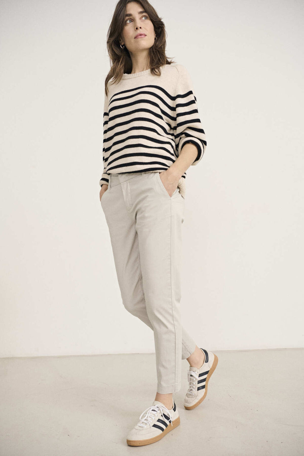 Part Two Soffys Black Slim Trousers (also available in Stone)