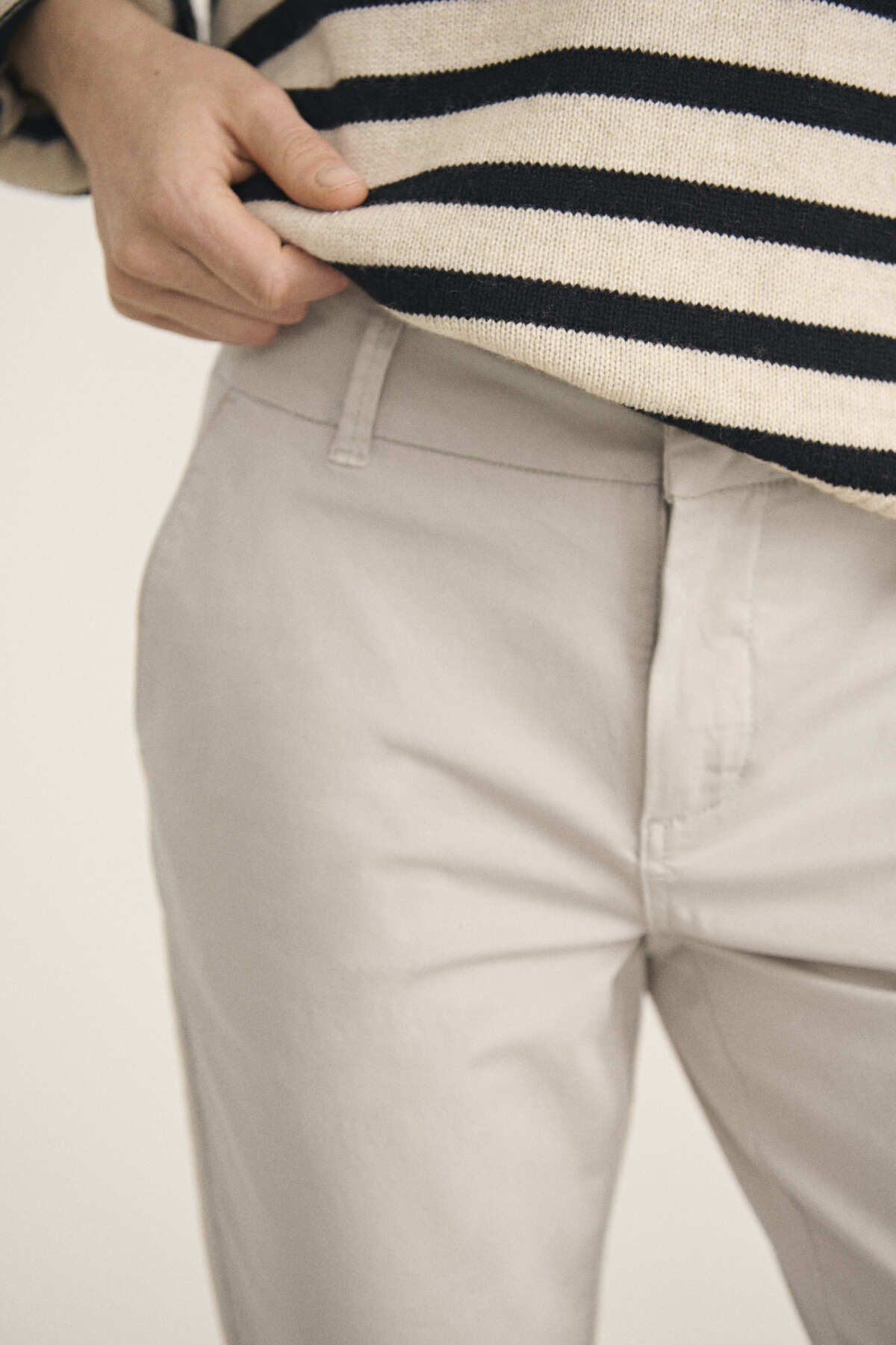 Part Two Soffys Black Slim Trousers (also available in Stone)