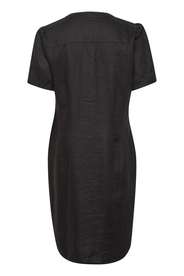 Part Two Aminase  Linen Dress - Rust or Black