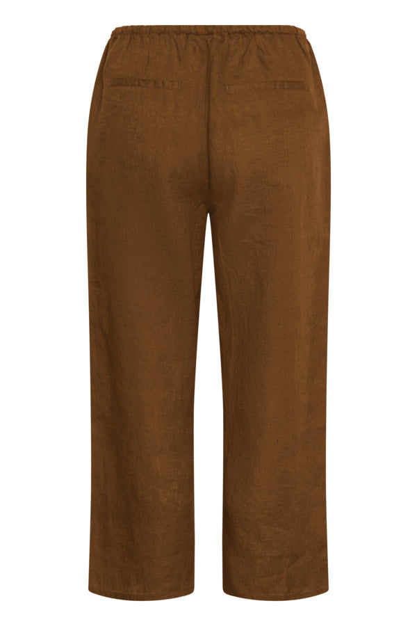 Part Two  Berita White or Rust Linen Trousers