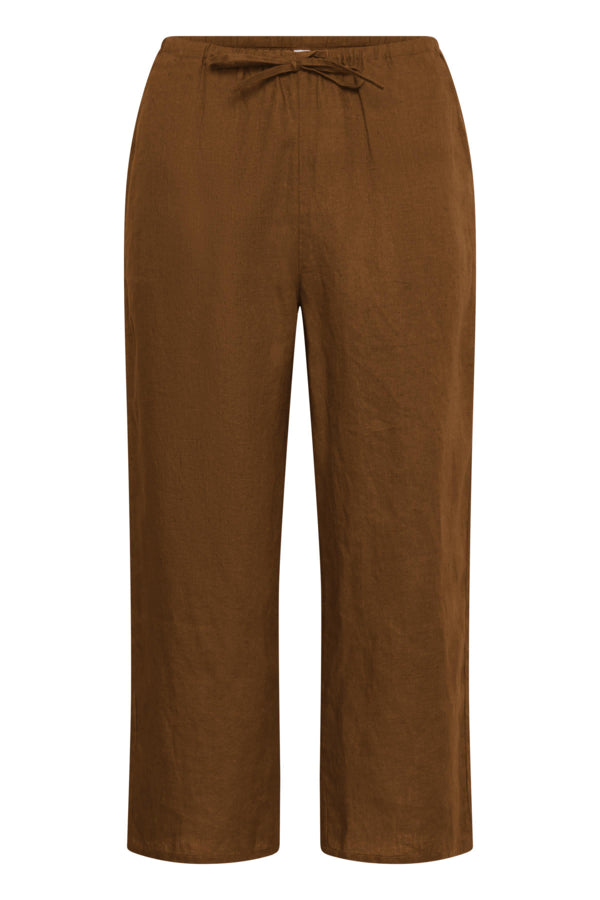Part Two  Berita White or Rust Linen Trousers