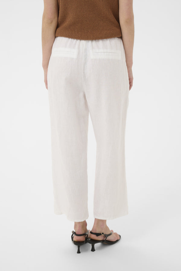Part Two  Berita White or Rust Linen Trousers