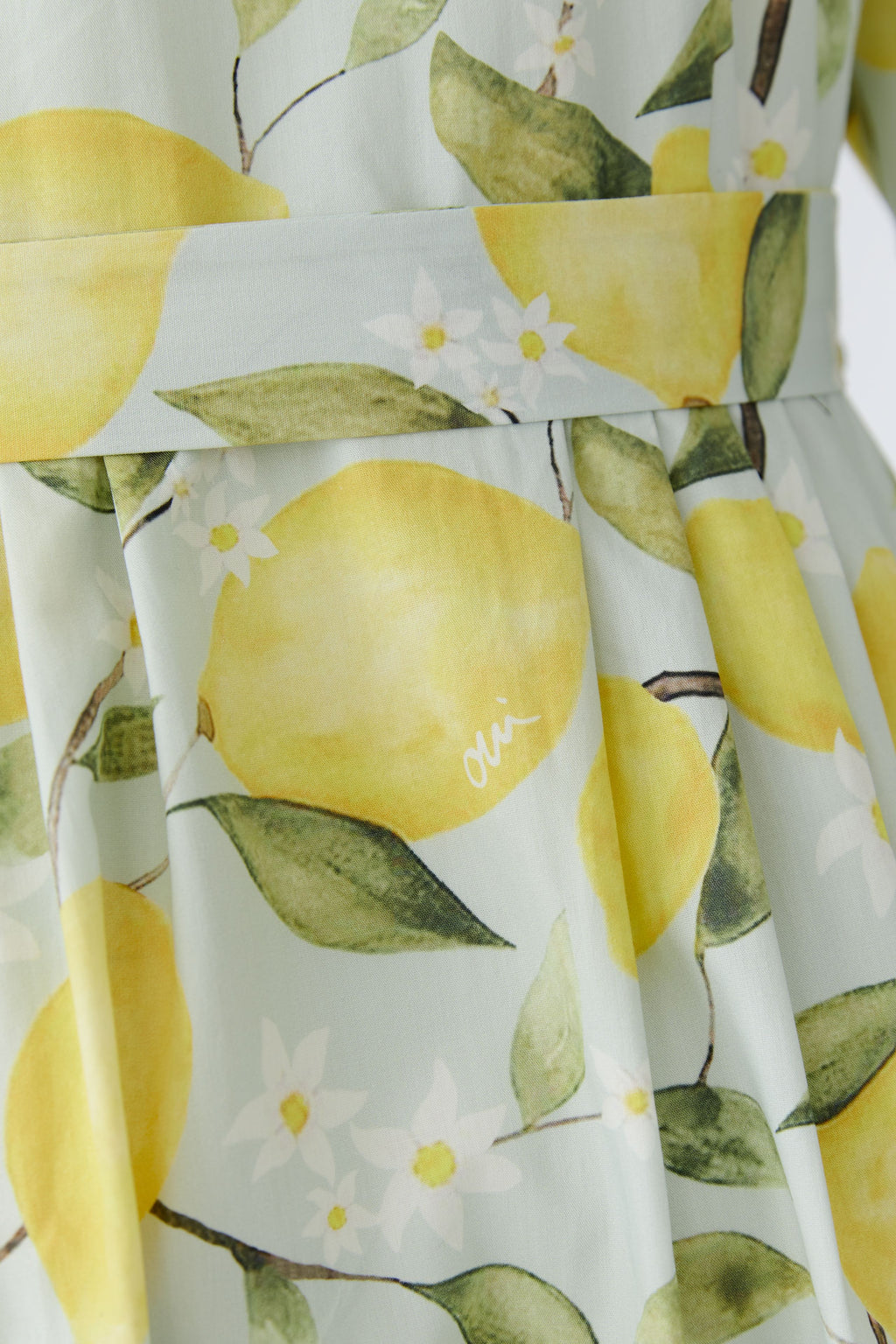 Oui 97174 Yellow Lemon Shirt Dress