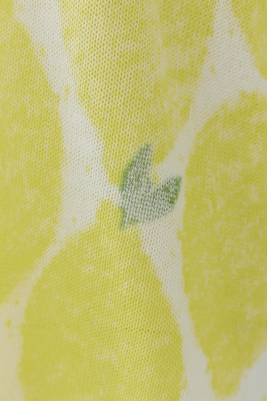 Oui 97413 Yellow/White 3/4 sleeve Jumper