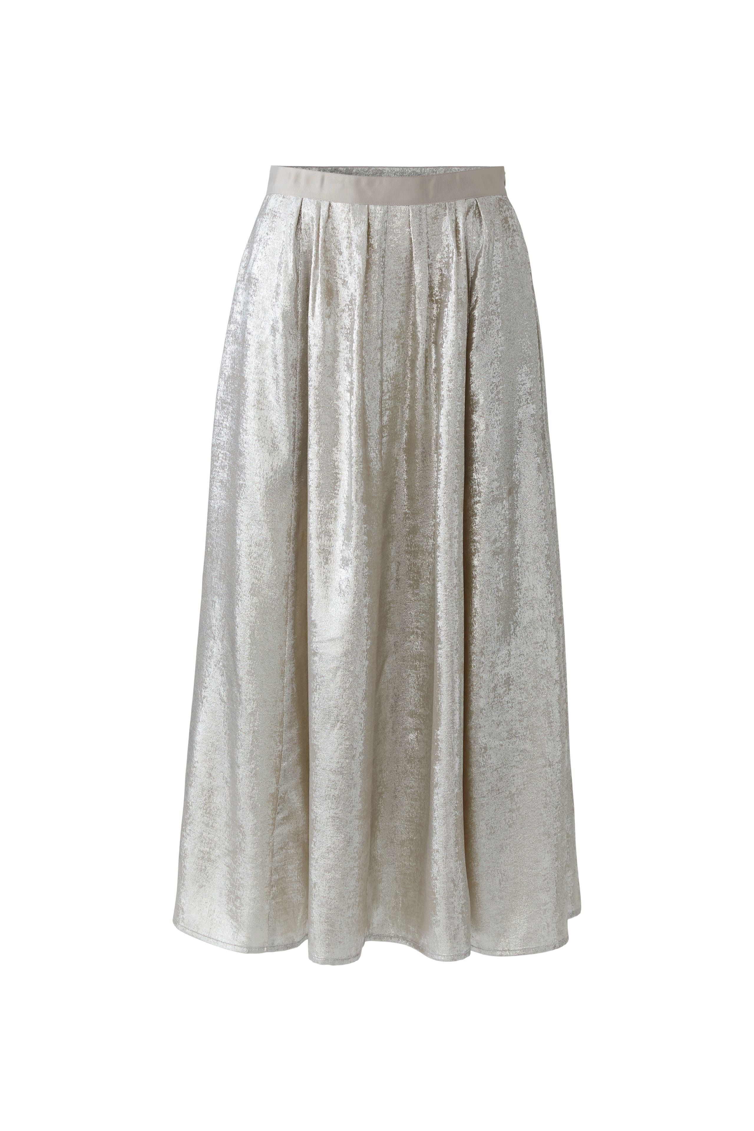 Oui 97505 Silver Skirt