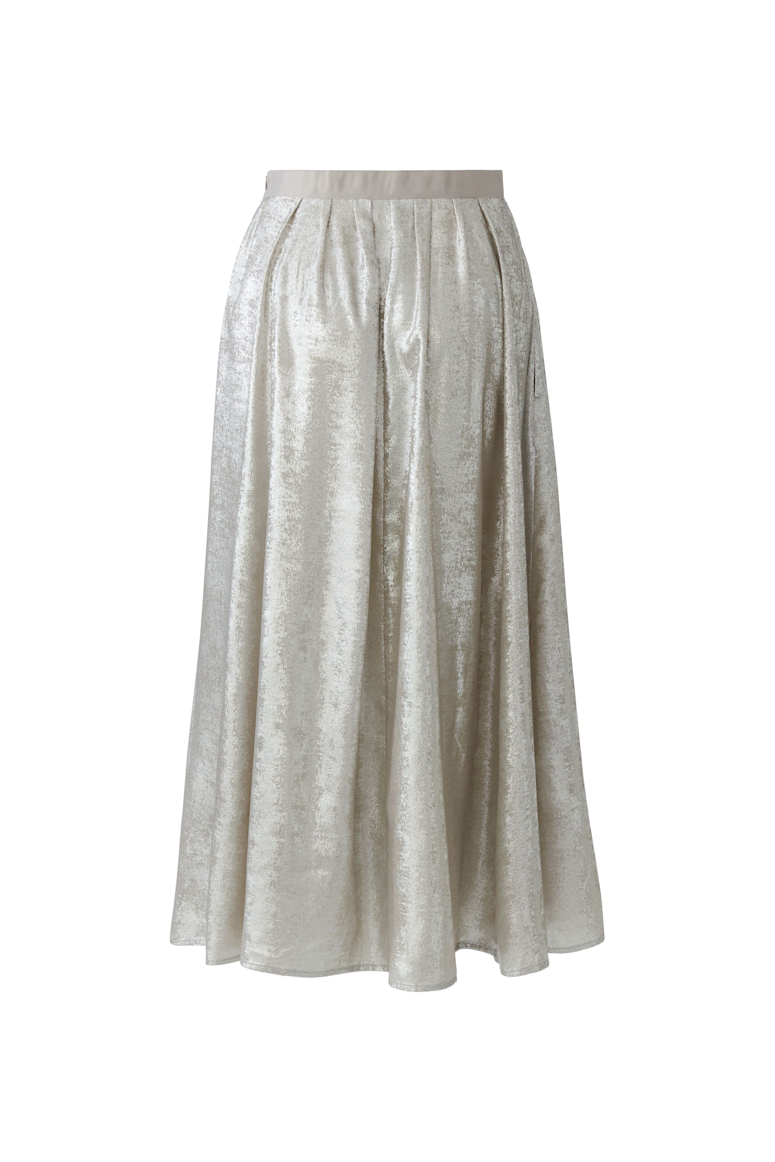 Oui 97505 Silver Skirt