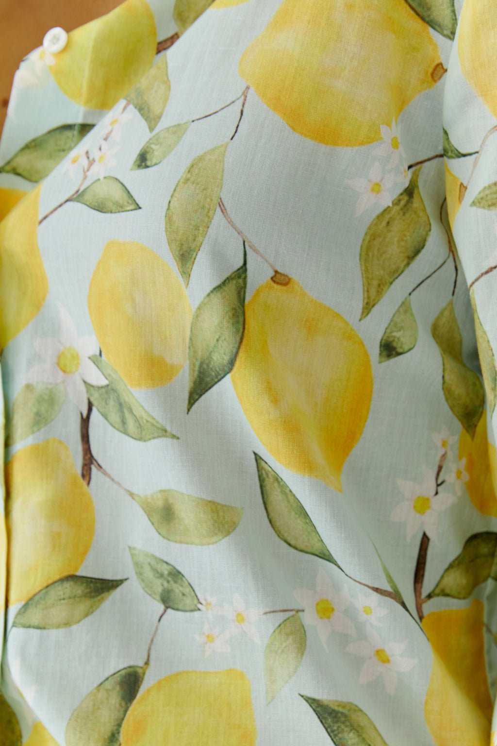 Oui 97535 Yellow/Green Long Sleeve Shirt