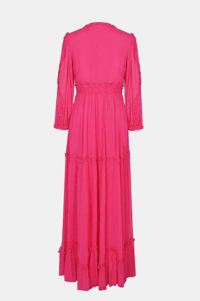 BRDR Valentina Red Maxi Dress