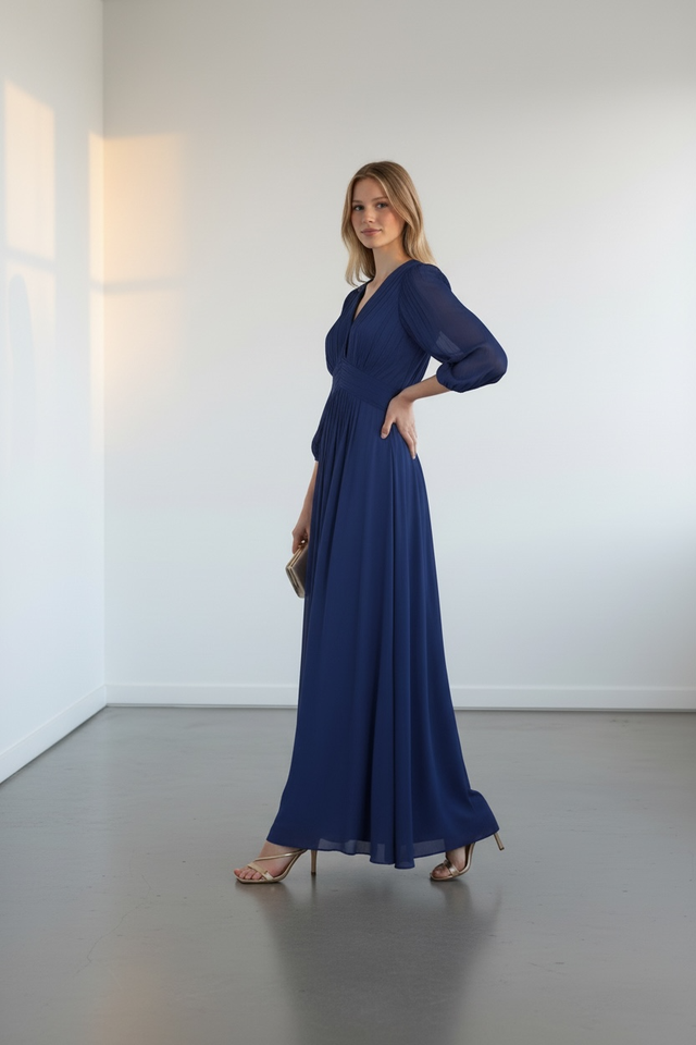 BRDR Valerie Marine Blue Dress