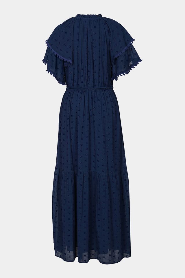 BRDR Wave Dress Marine Blue