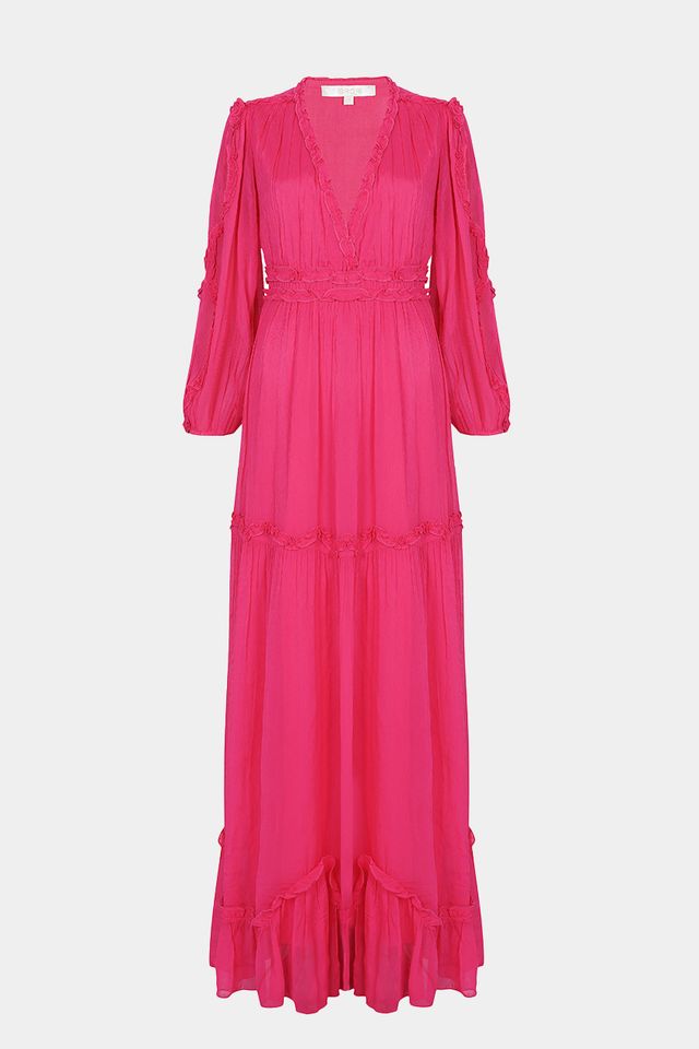 BRDR Valentina Red Maxi Dress