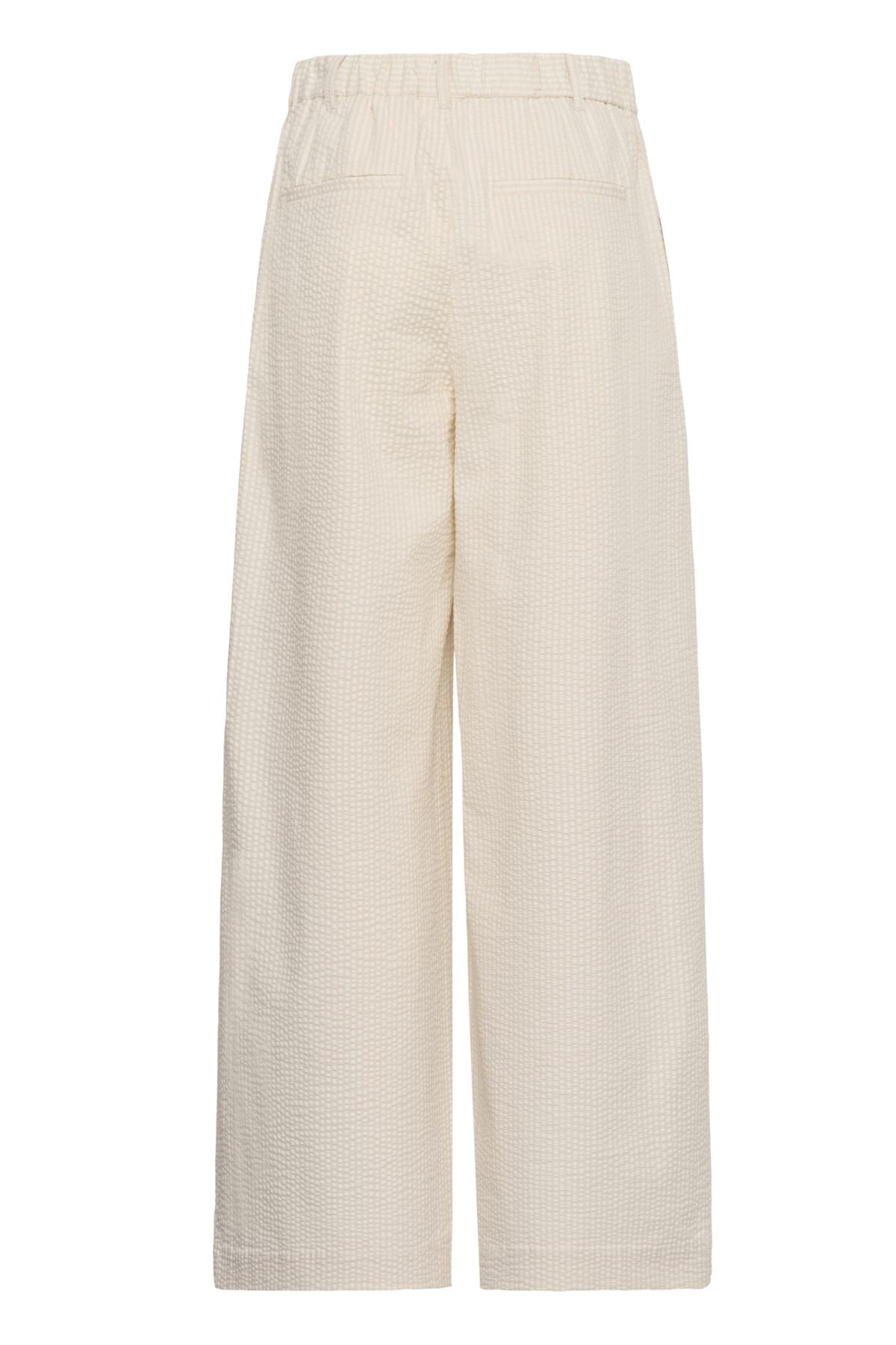 Part Two Part Two Brita White Striped Trousers