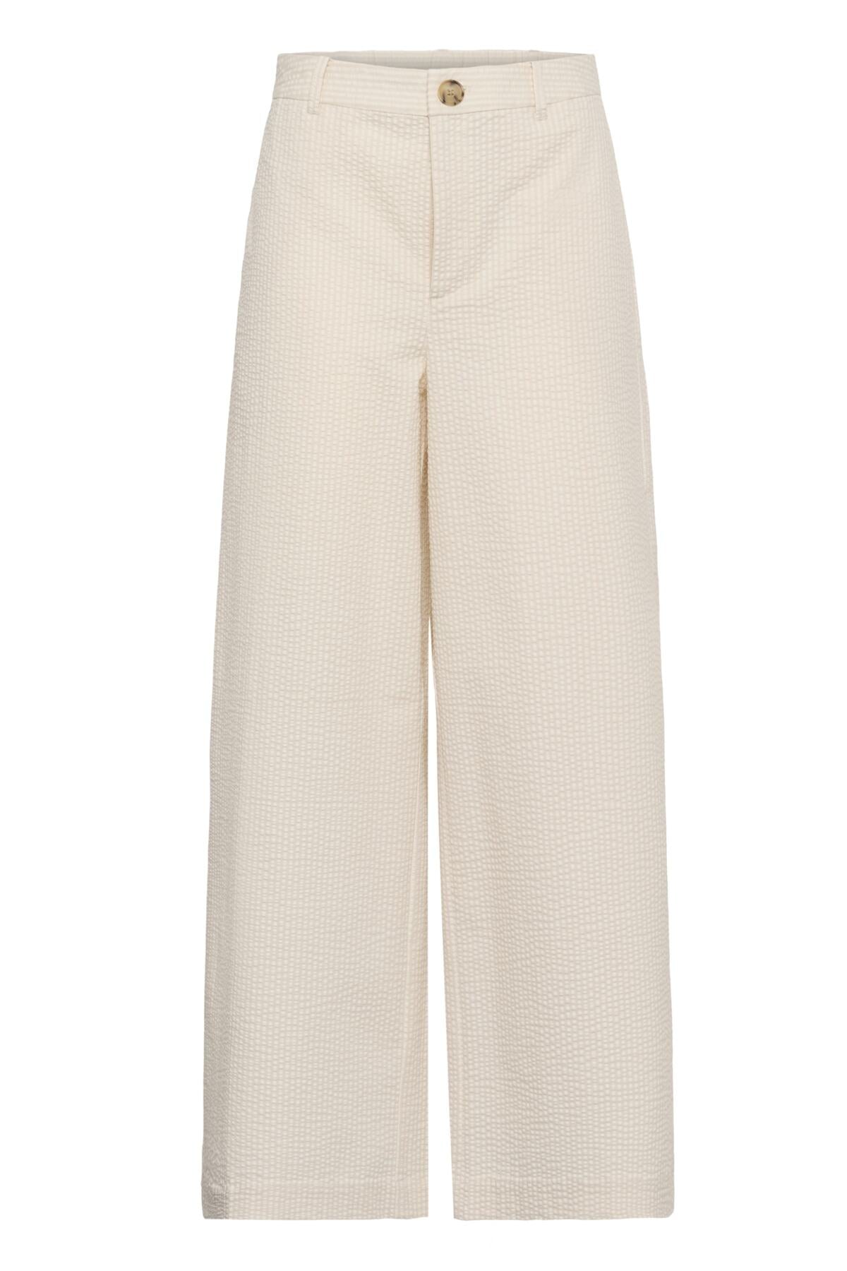 Part Two Part Two Brita White Striped Trousers