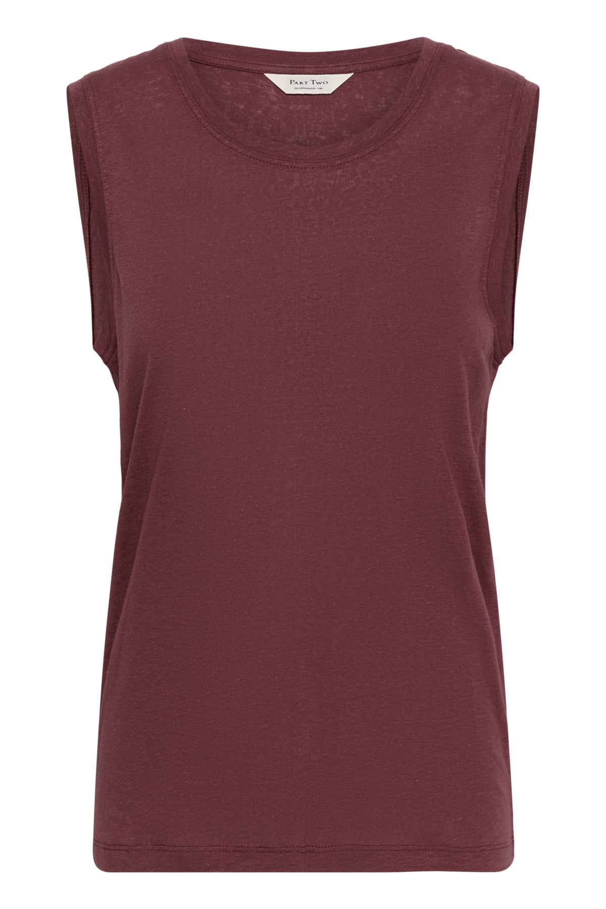 Part Two Buena Linen Top – Black, Rust or  White