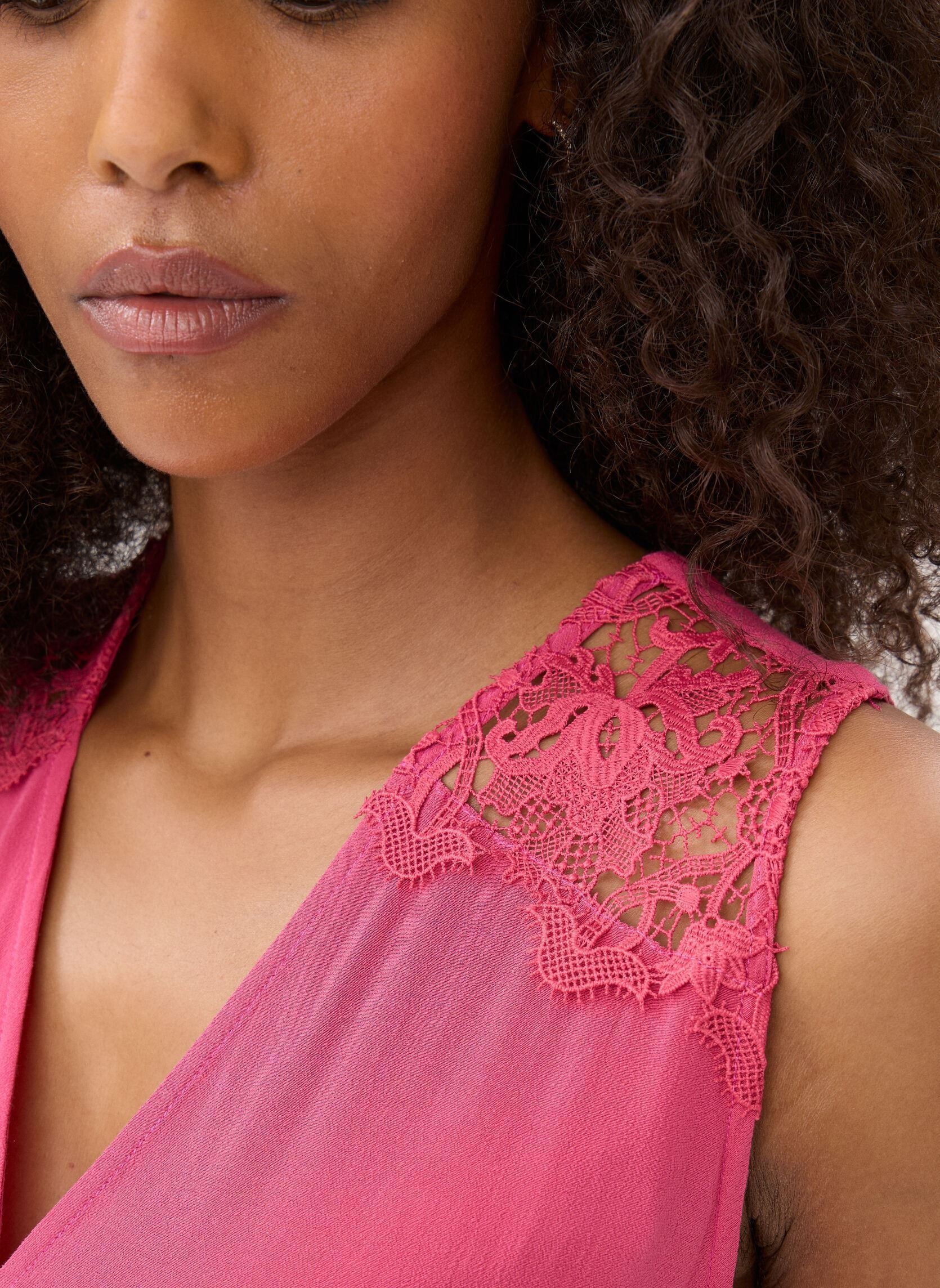 Suncoo Cazey Maxi Dress – Available in Navy or Rose Pink