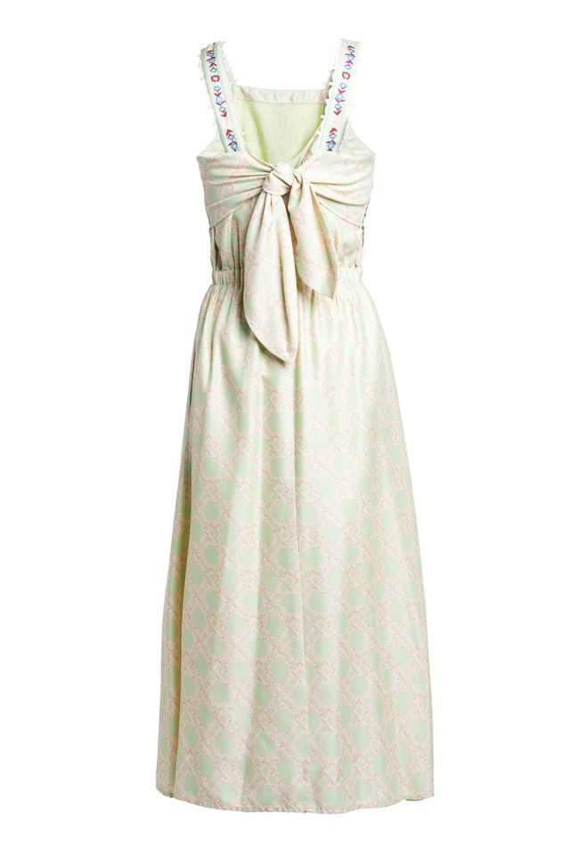 Emily Lovelock Lilian Dress – Elegant Printed Midi Sundress