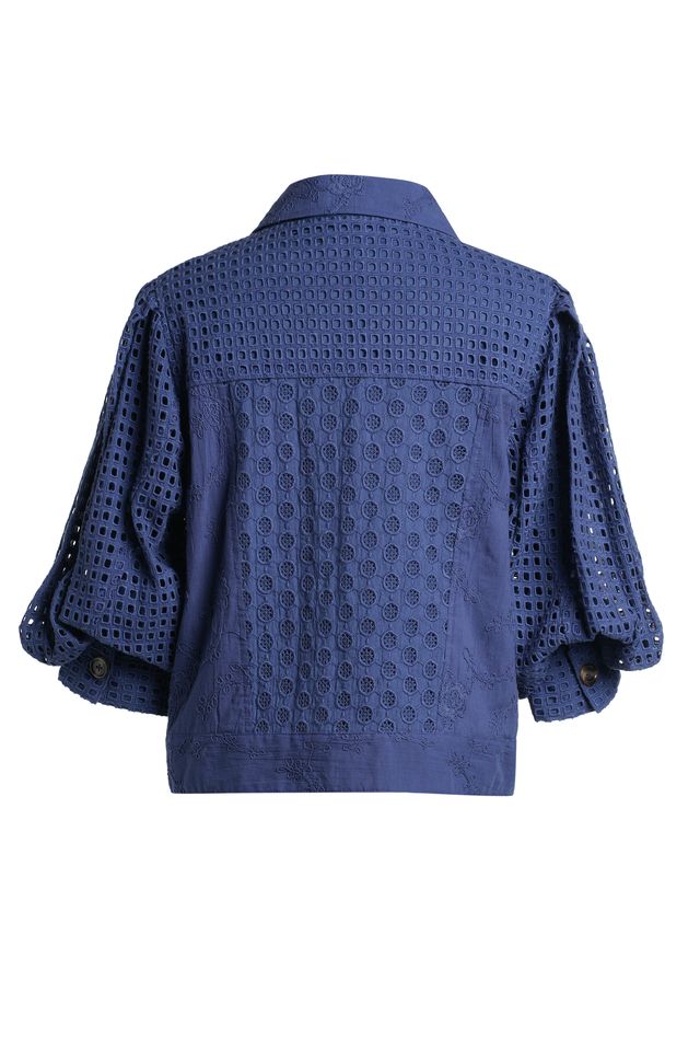 Emily Lovelock Judy Blue Short Sleeved Jacket