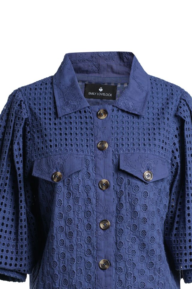 Emily Lovelock Judy Blue Short Sleeved Jacket