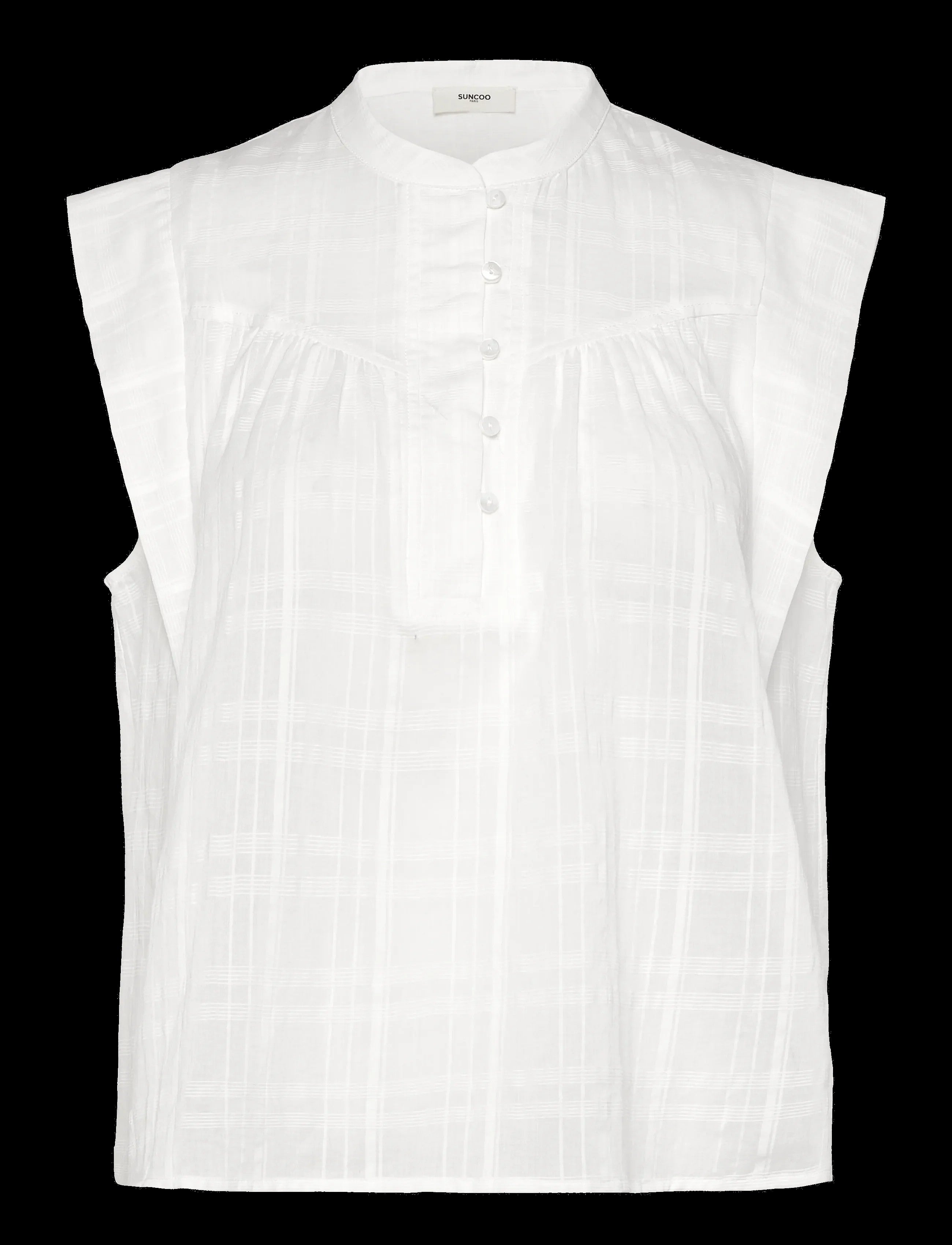 Suncoo Lily Blouse - White or Green