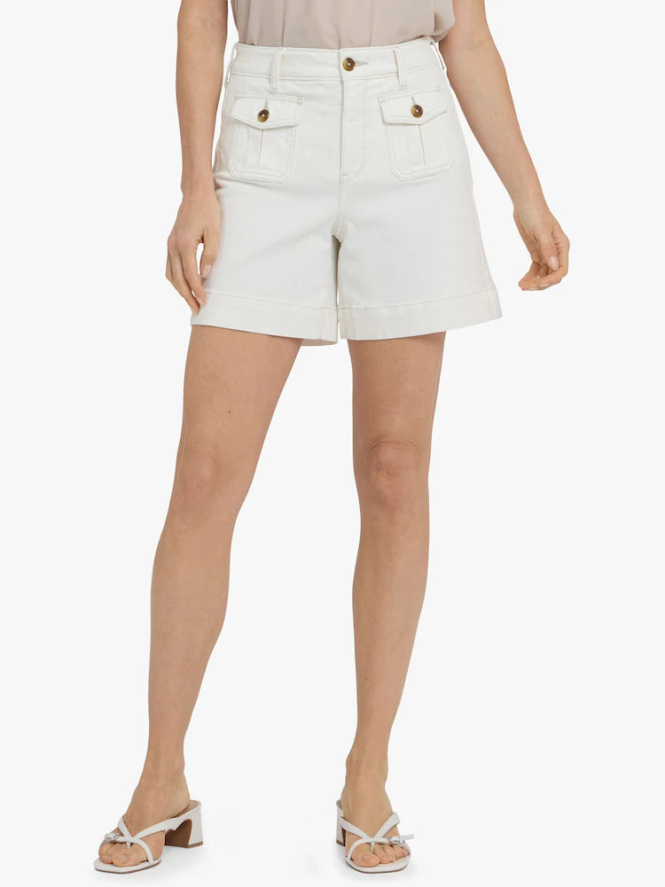 Nyd Berkyn Relaxed Shorts Vintage White