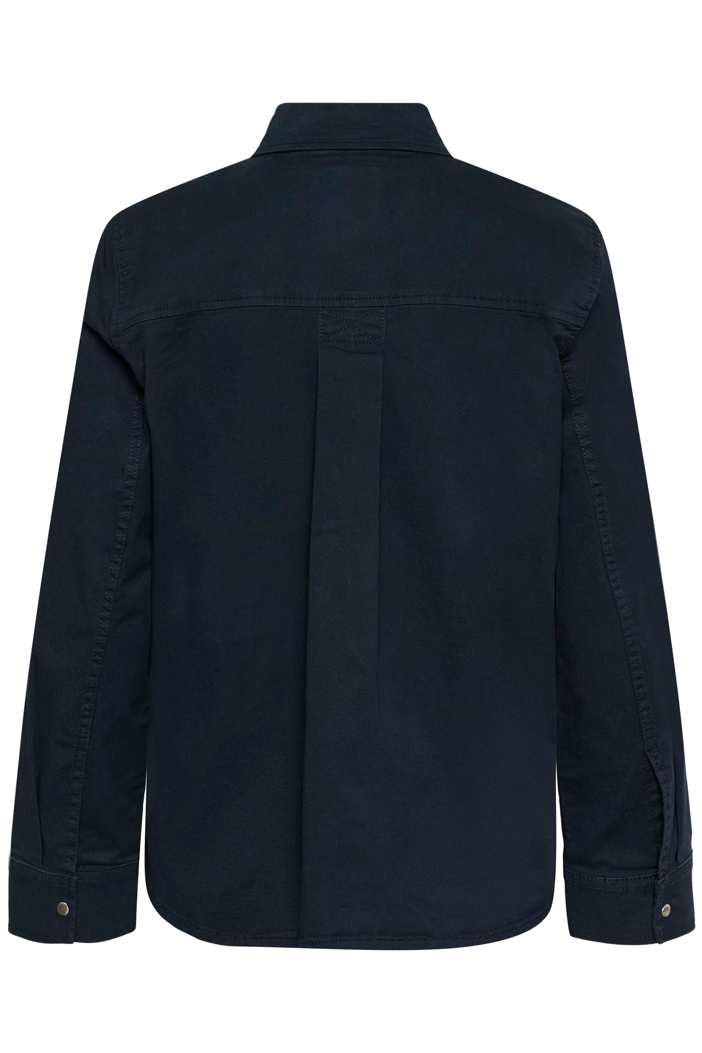 Part Two Nayla Casual Jacket – Relaxed Utility Shirt Jacket  - Available in Dark Navy or Khaki)