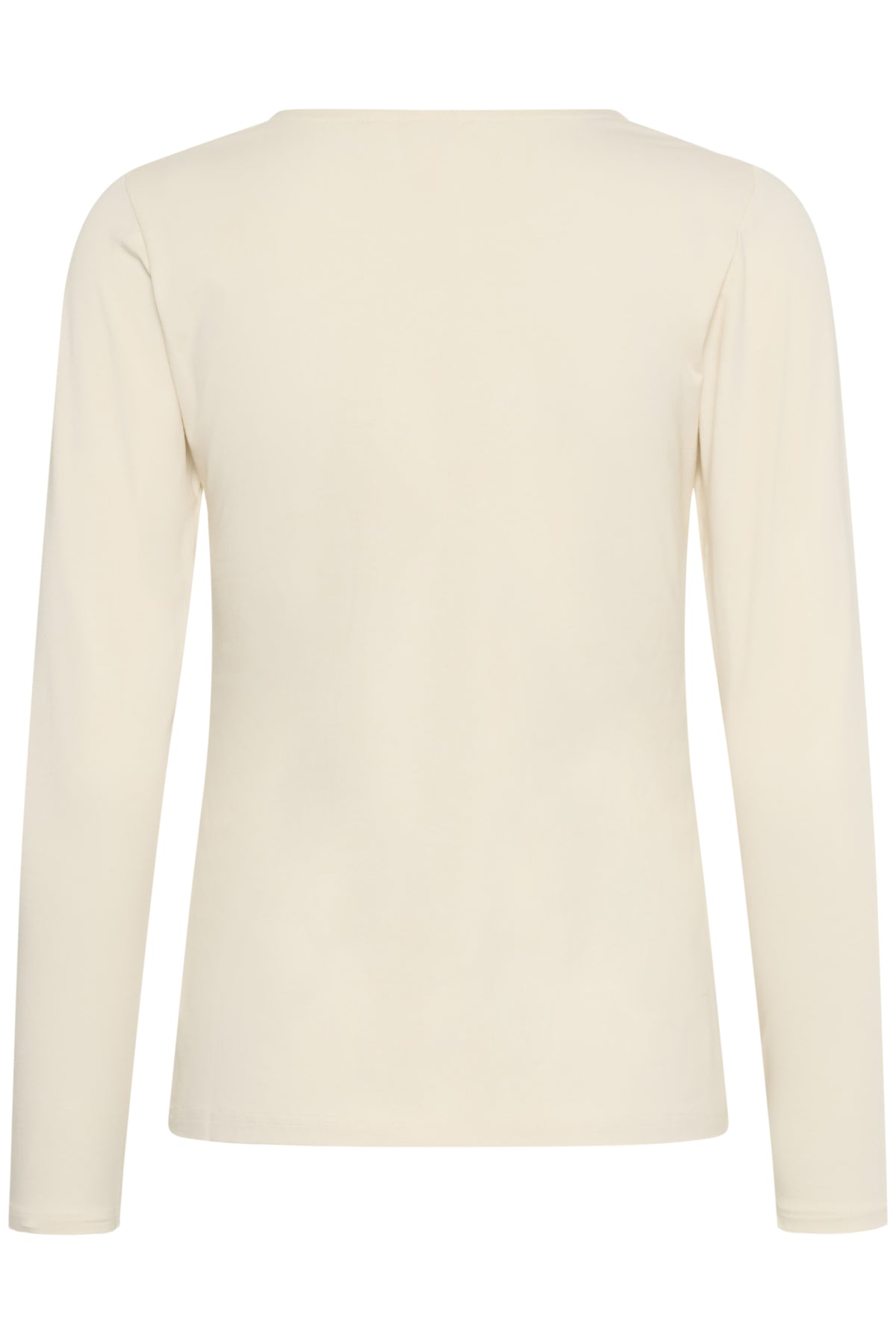 Part Two Nemajas Long Sleeve T-Shirt – Cream / Dark Blue & White Stripe