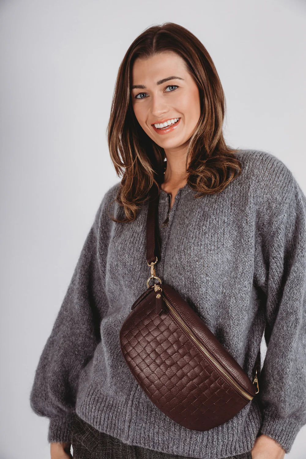 Elie Beaumont Woven Sling Bag