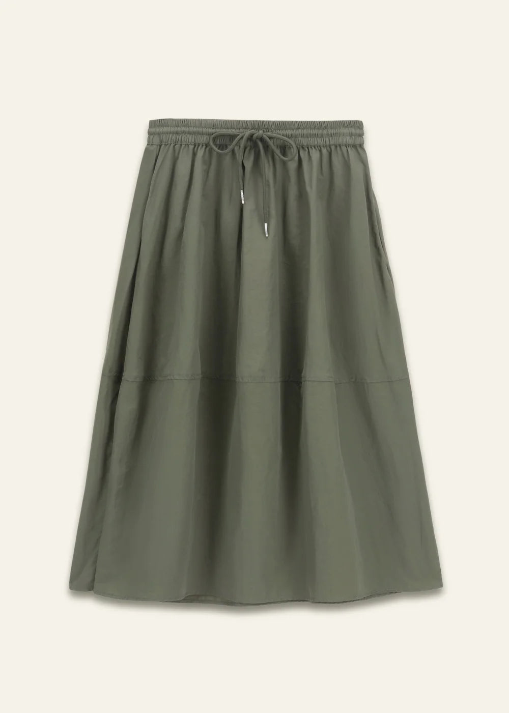 Orfeo Tonia Khaki Skirt