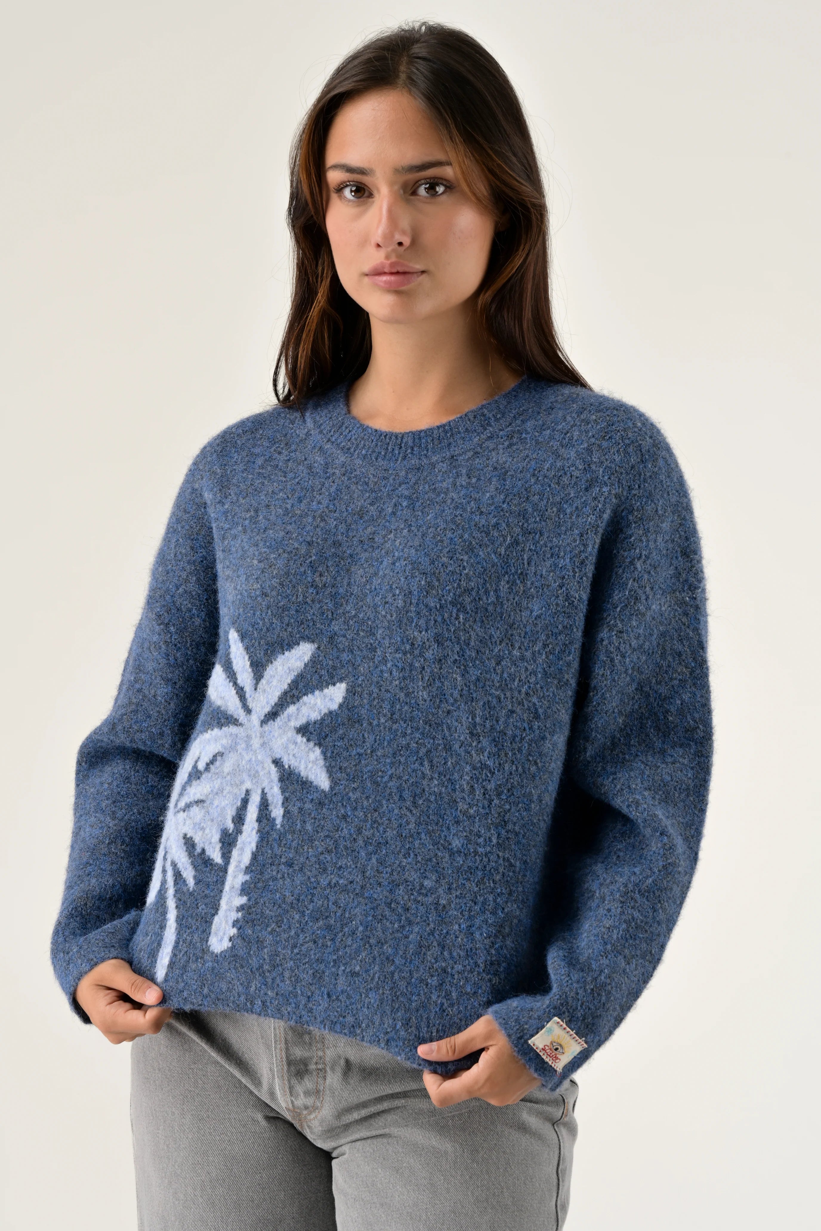 Orfeo Hermione Jumper with Design Blue OR Pink