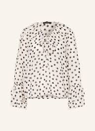 Oui 98743 Black & White Polka Dot Blouse