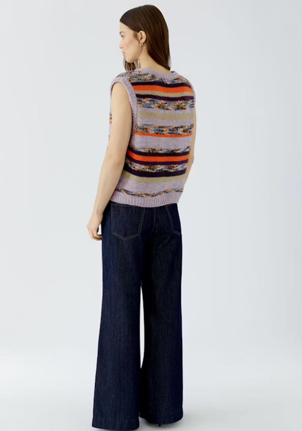 Oui Purple/Multi Tank Top