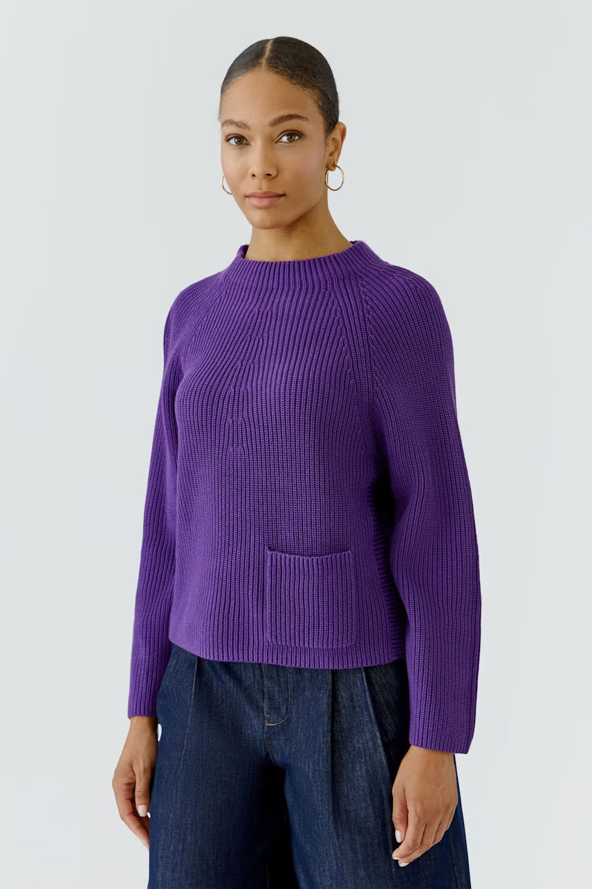 Oui 97991 Riya Jumper - Plum