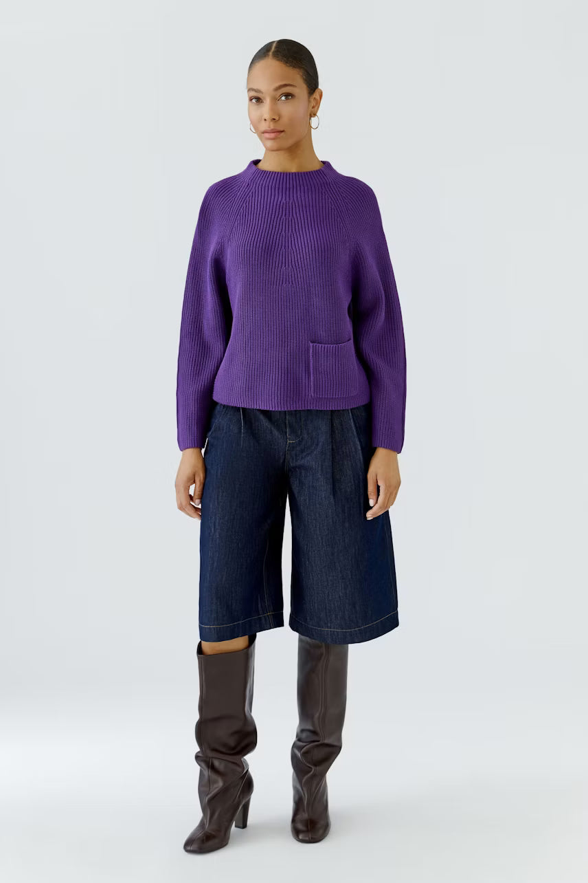Oui 97991 Riya Jumper - Plum
