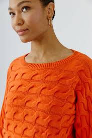 Oui Sirah Orange Jumper