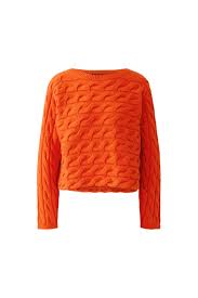 Oui Sirah Orange Jumper