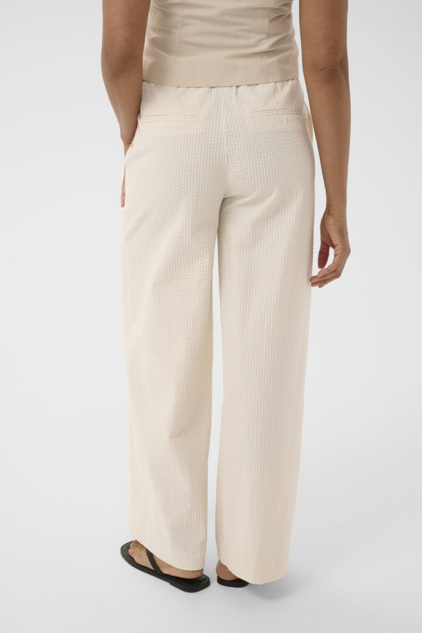 Part Two Part Two Brita White Striped Trousers