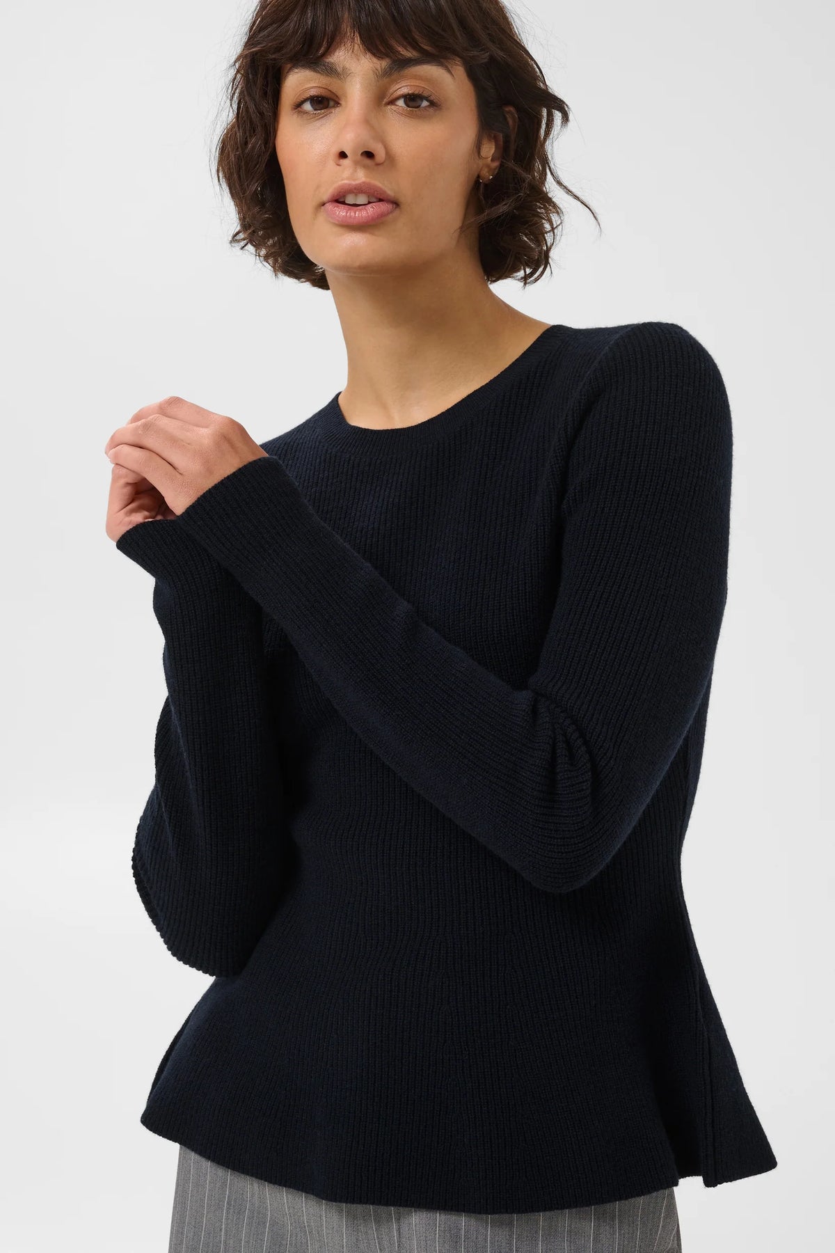 Part Two Carina Jumper - Dark Navy