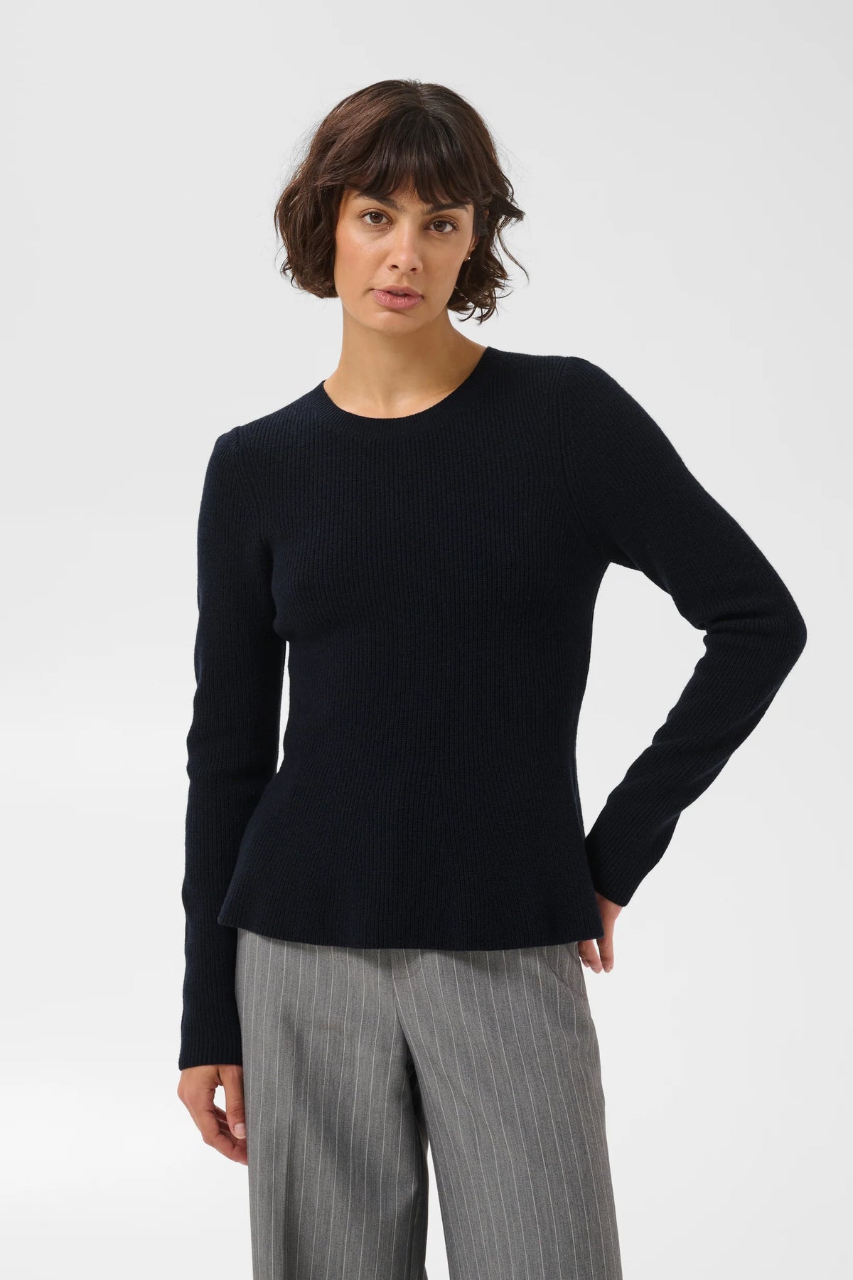 Part Two Carina Jumper - Dark Navy