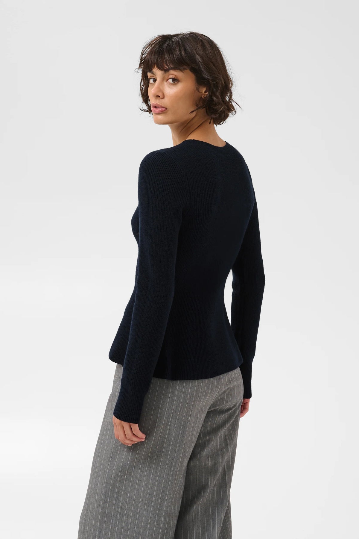 Part Two Carina Jumper - Dark Navy