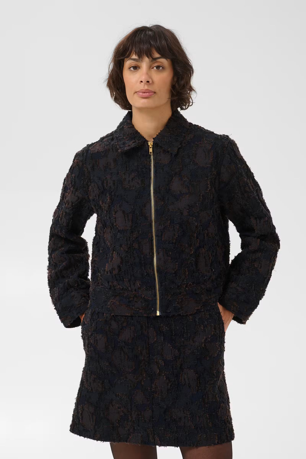 Part Two Cerin Jaquard Jacket