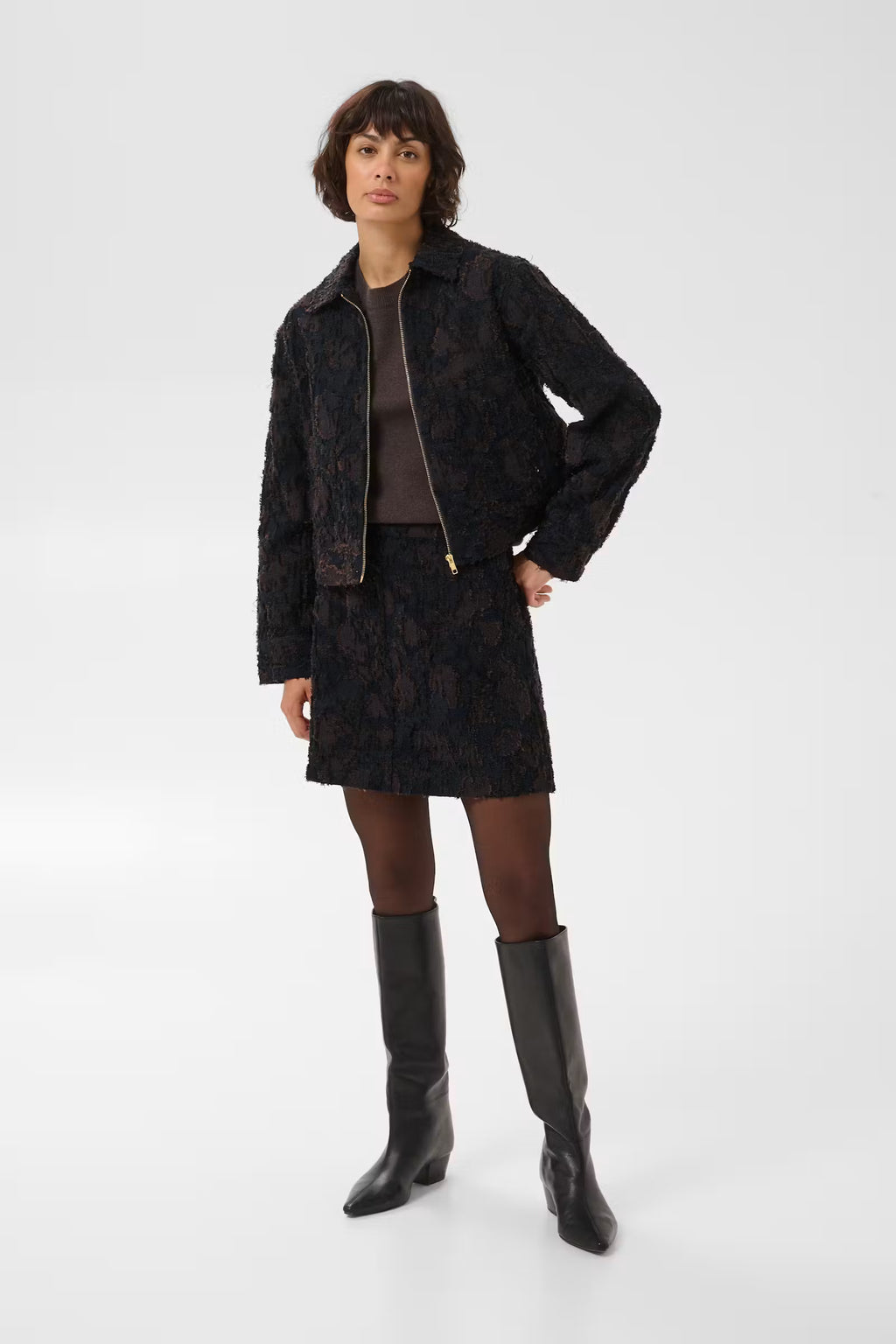 Part Two Cerin Jaquard Jacket