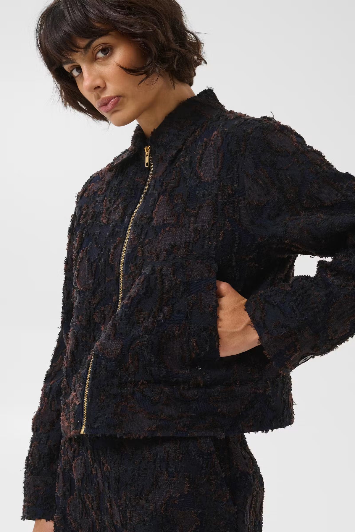 Part Two Cerin Jaquard Jacket