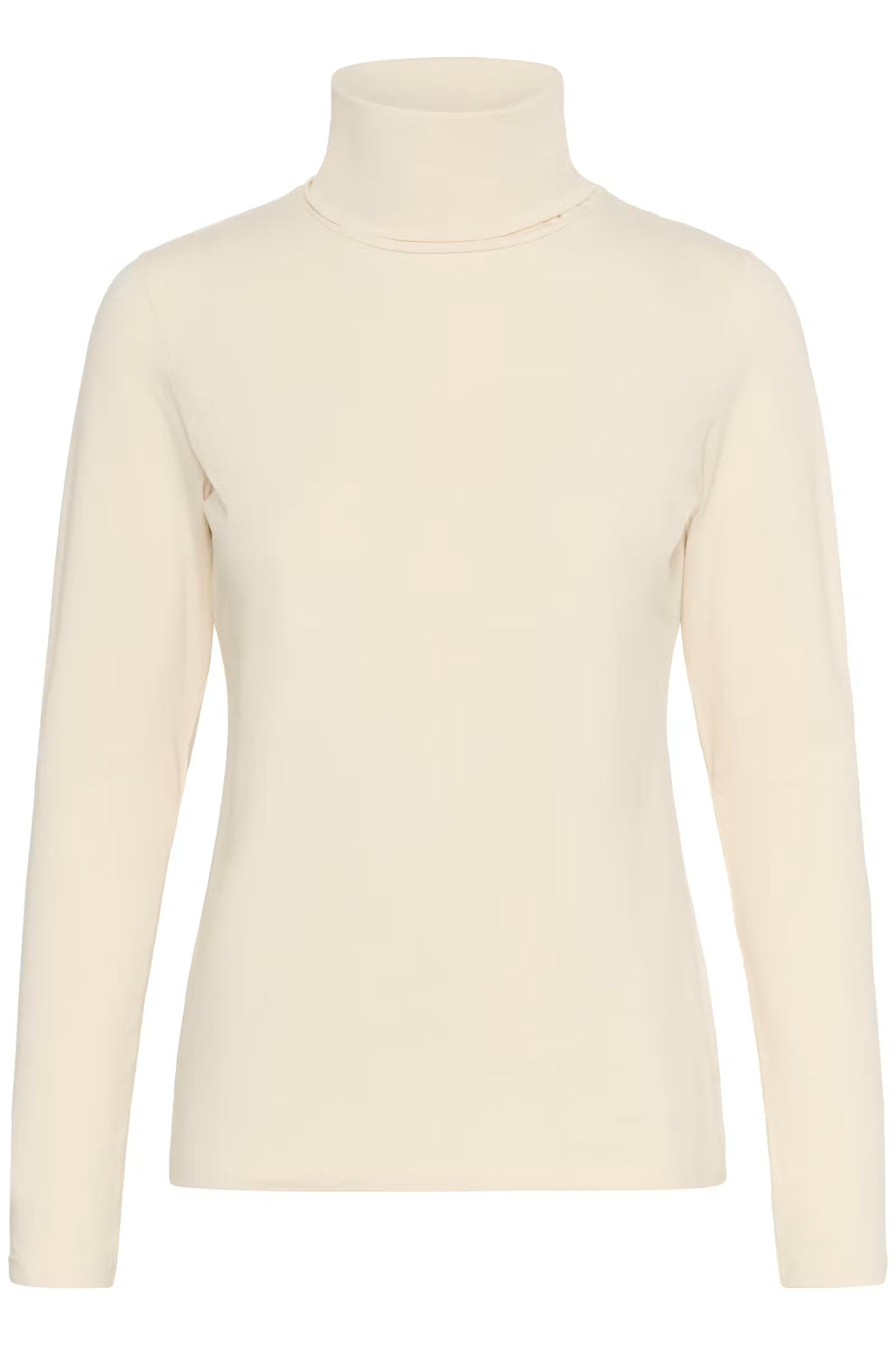 Part Two Efinas Roll Neck T.Shirt - Cream