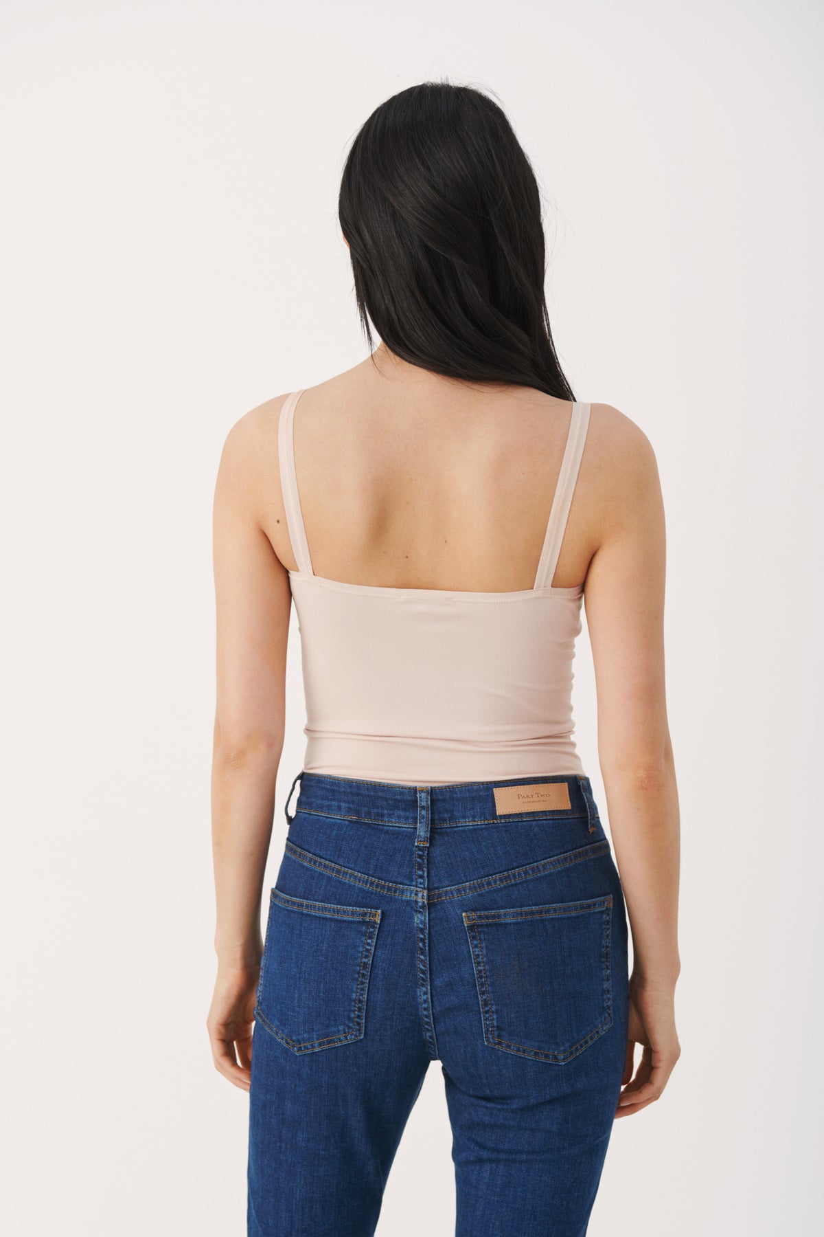 Part Two Hydda Camisole Vest - Black (Also Available in Dusty Rose)