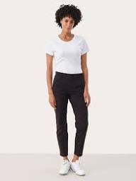 Part Two Soffys Black Slim Trousers (also available in Stone & Chocolate)
