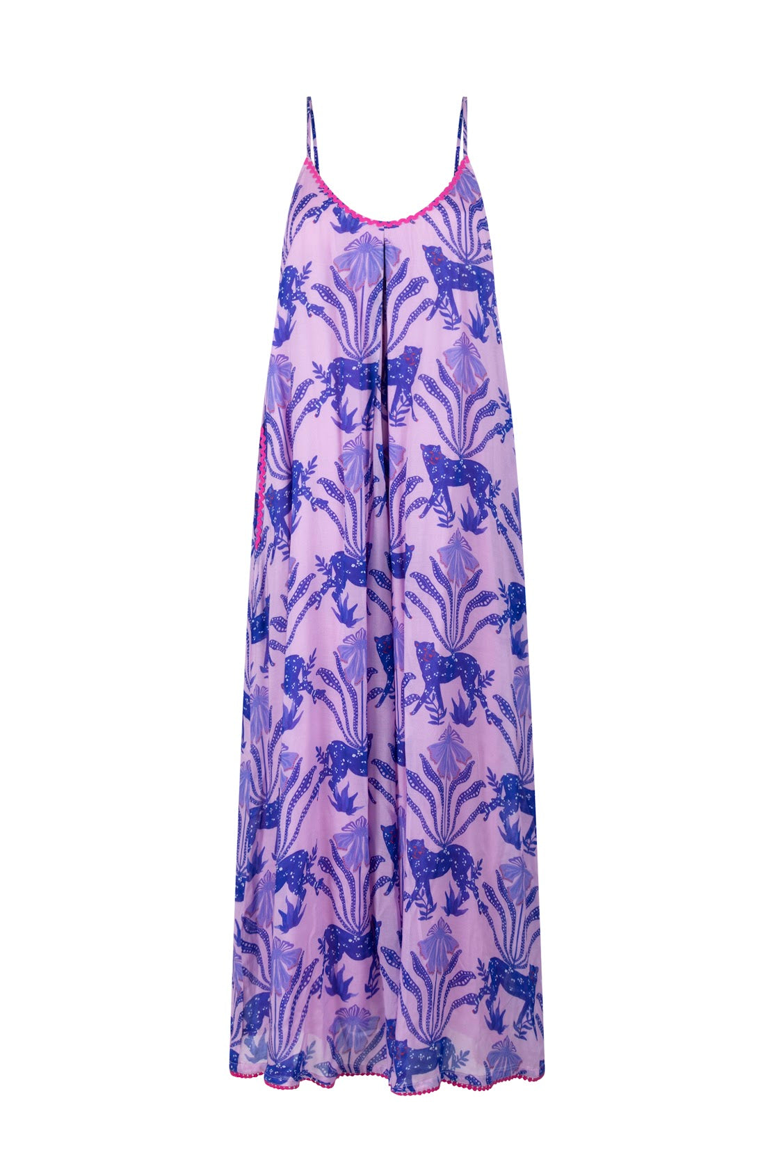 Place Du Soleil S26314 Pink/Indigo  Strappy Sundress