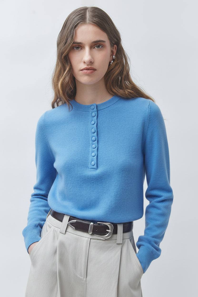 Suncoo Paz Knit Jumper - Blue OR Rose
