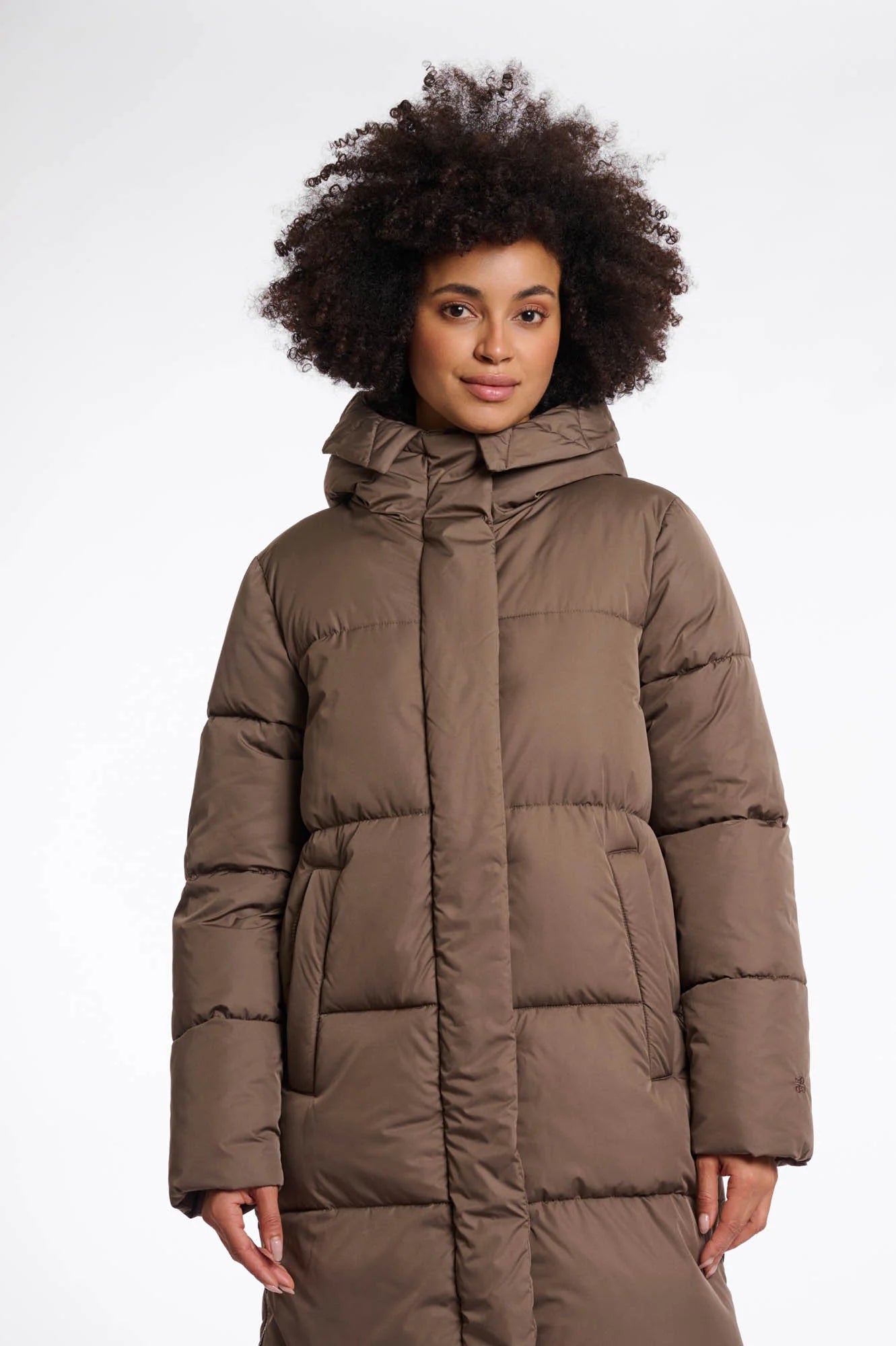 Rino & Pelle Long Hooded Padded Coat